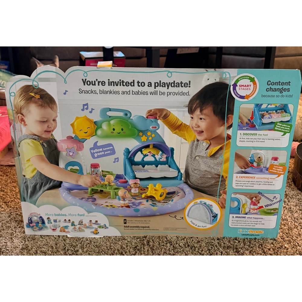 Fisher-Price Little People 1-2-3 Babies Playdate Set (NWT) - Picture 8 of 9